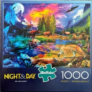 NIB - Buffalo Games “The Wild North” 1000 piece puzzle